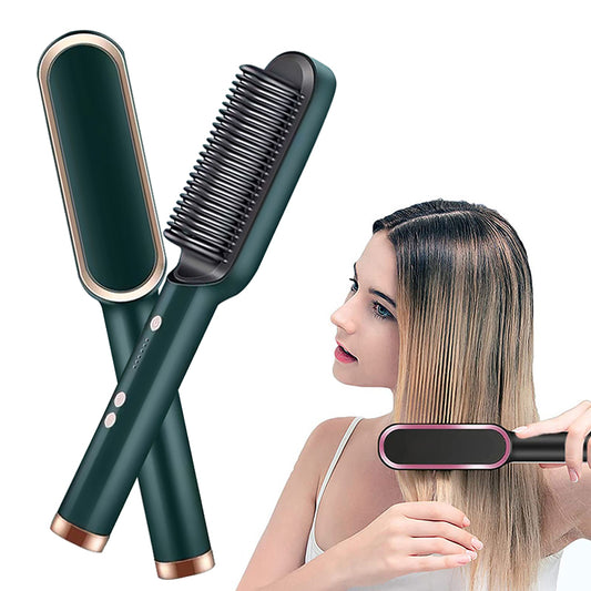 Hair Straightener Comb Electric Straightening Brush